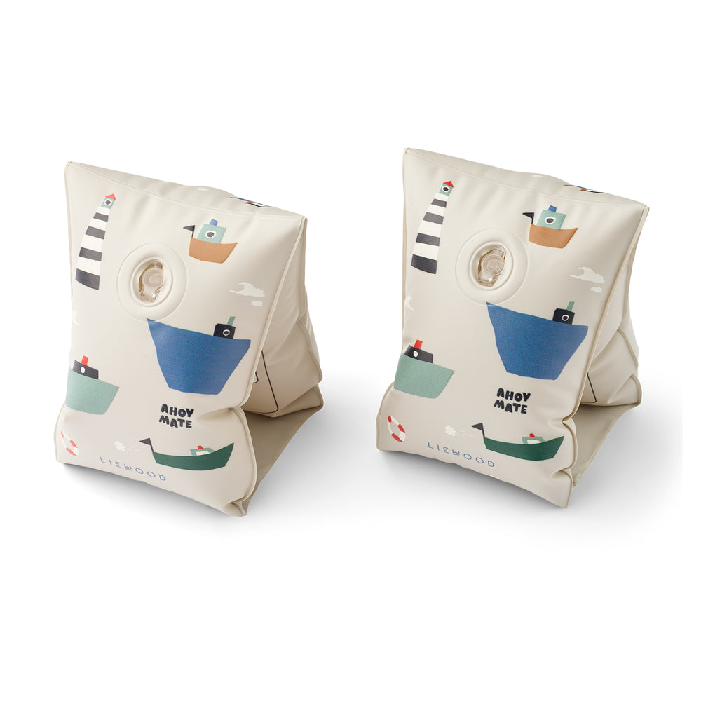 LIEWOOD - Shirley Schwimmflügel | 0 - 15 kg / sailing/sandy, 15 - 30 kg / sailing/sea shell