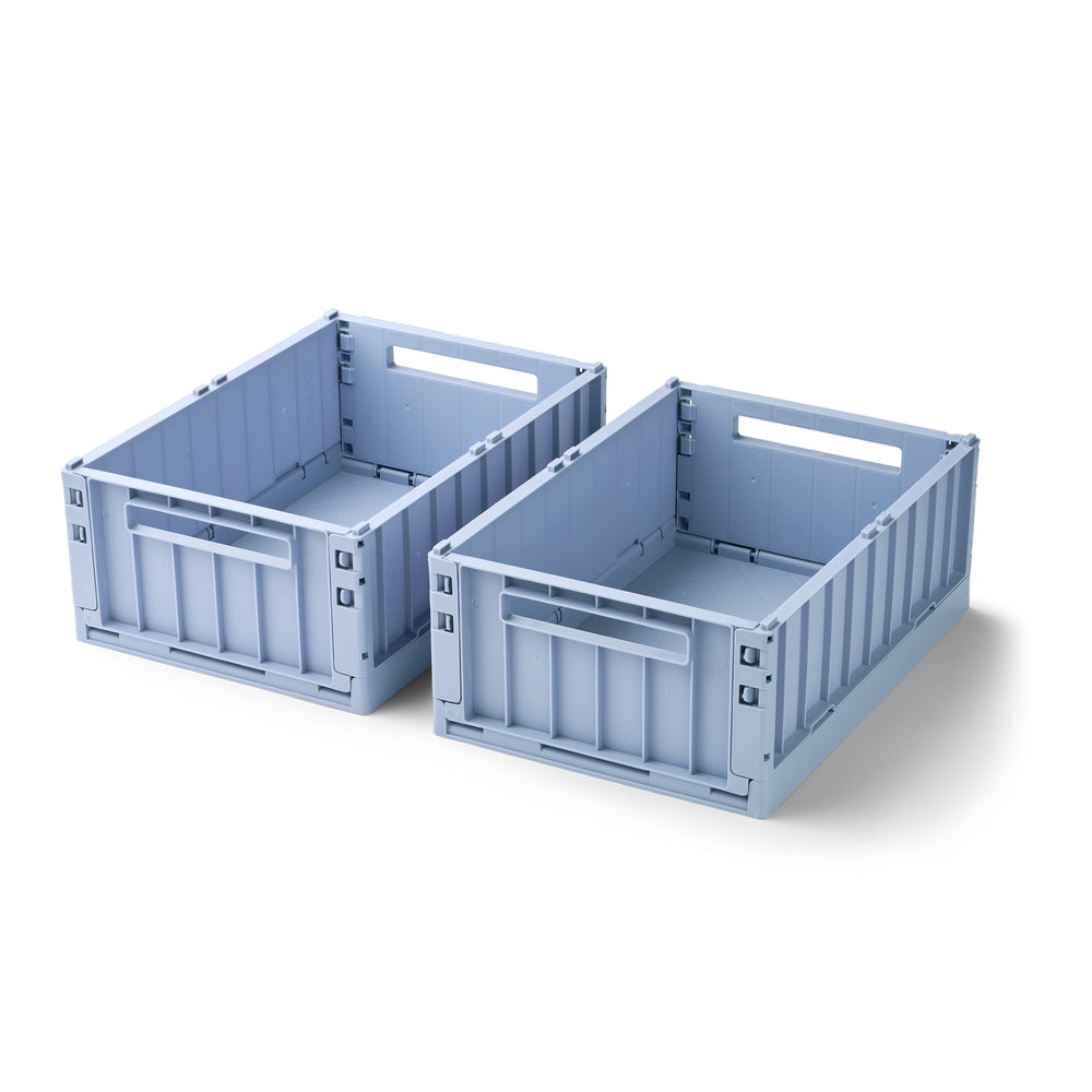 LIEWOOD - Weston Aufbewahrungsbox | 2er-Set / 36 x 25 x 13,5 cm / dusty lavender
