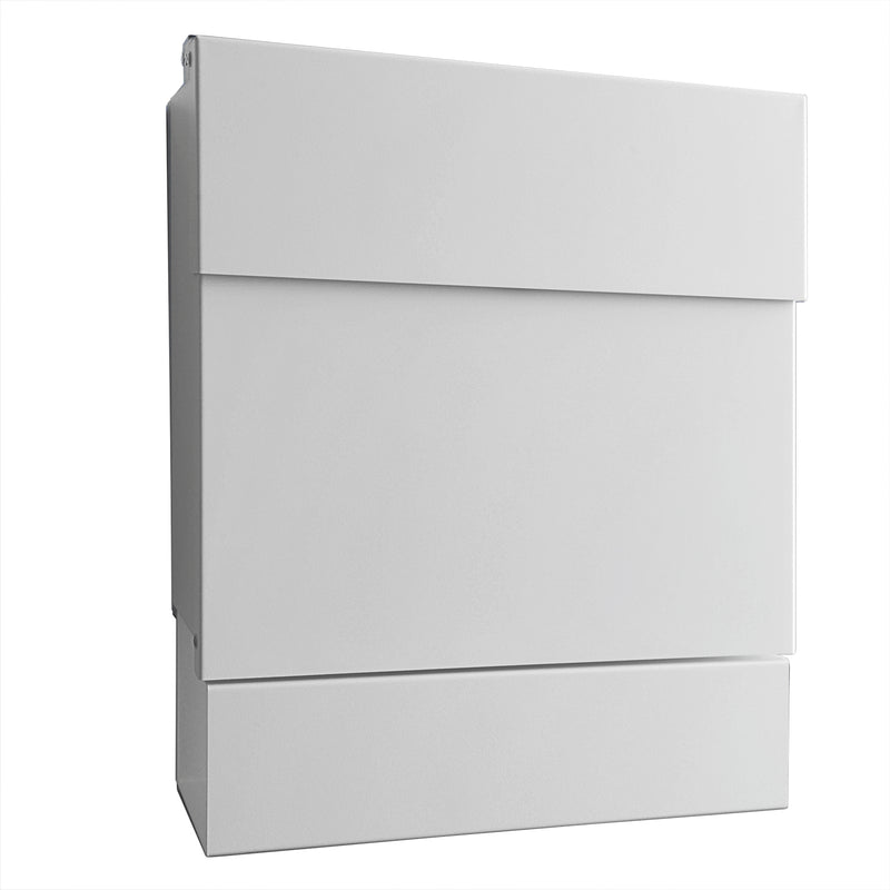Radius Design - Briefkasten Letterman V mit Zeitungsrolle | weiß