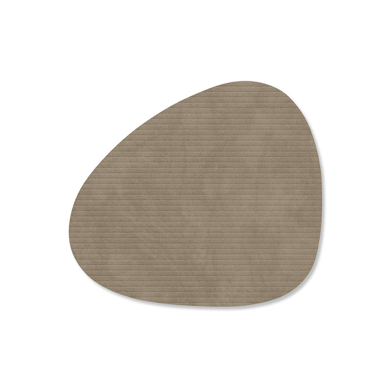 Lind DNA - Glasuntersetzer Curve | Corduroy nomad grau