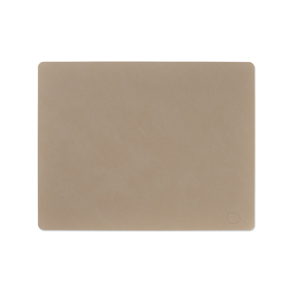 Lind DNA - Tischset Square L | Nupo clay brown