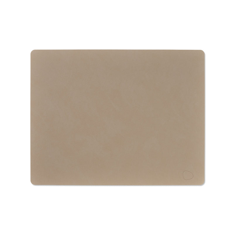 Lind DNA - Tischset Square L | Nupo clay brown