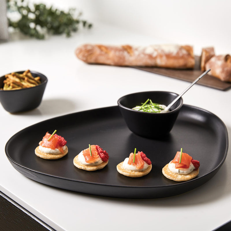 Lind DNA - Curve Stoneware Schale