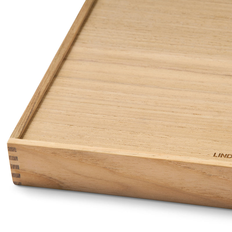 Lind DNA -Even Teak Tablett Square