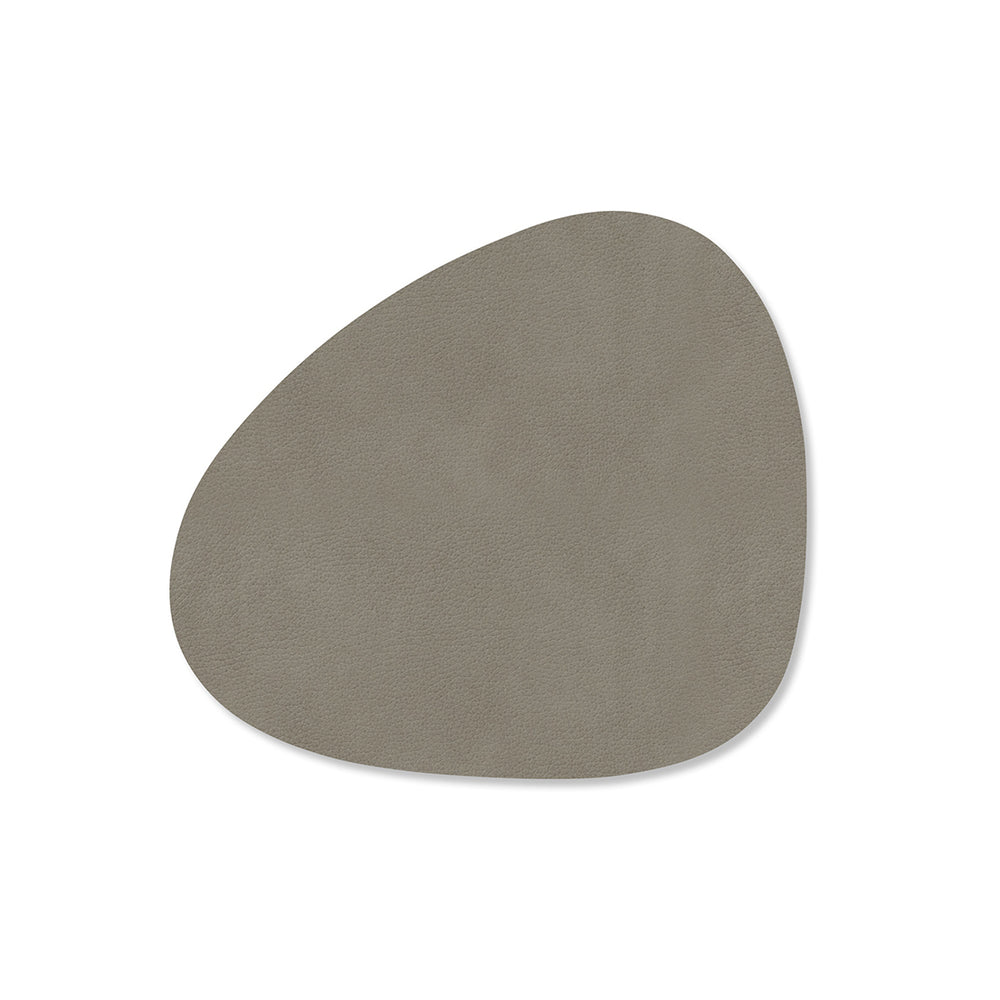 Lind DNA - Glasuntersetzer Curve | Nupo flint grey