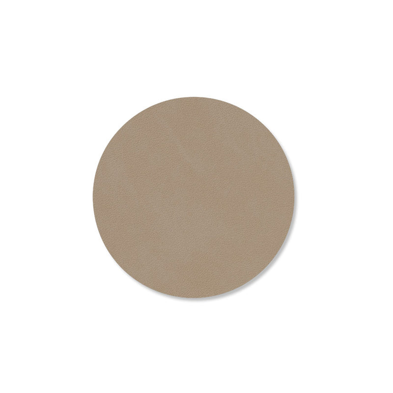 Lind DNA - Glasuntersetzer Circle | Nupo clay brown