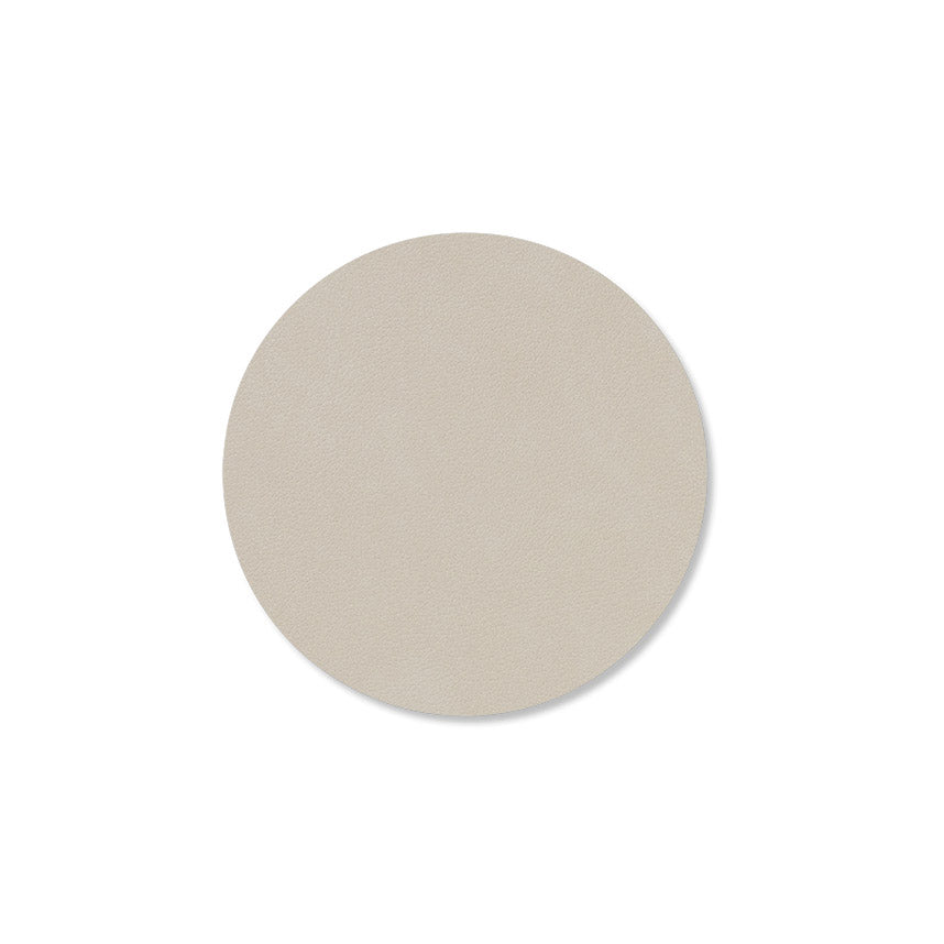 Lind DNA - Glasuntersetzer Circle | Nupo oyster white
