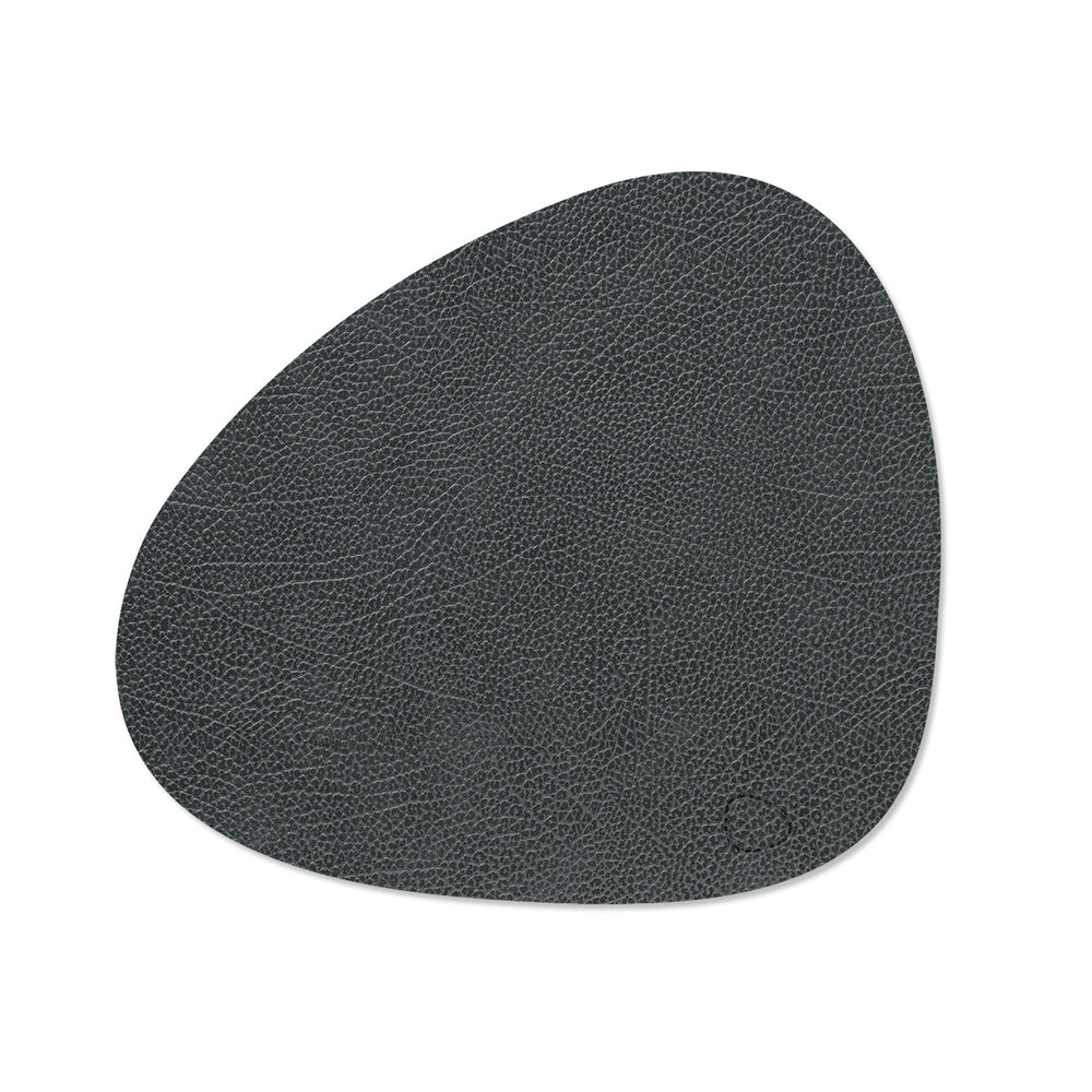 Lind DNA - Tischset Curve M | Hippo schwarz-anthrazit