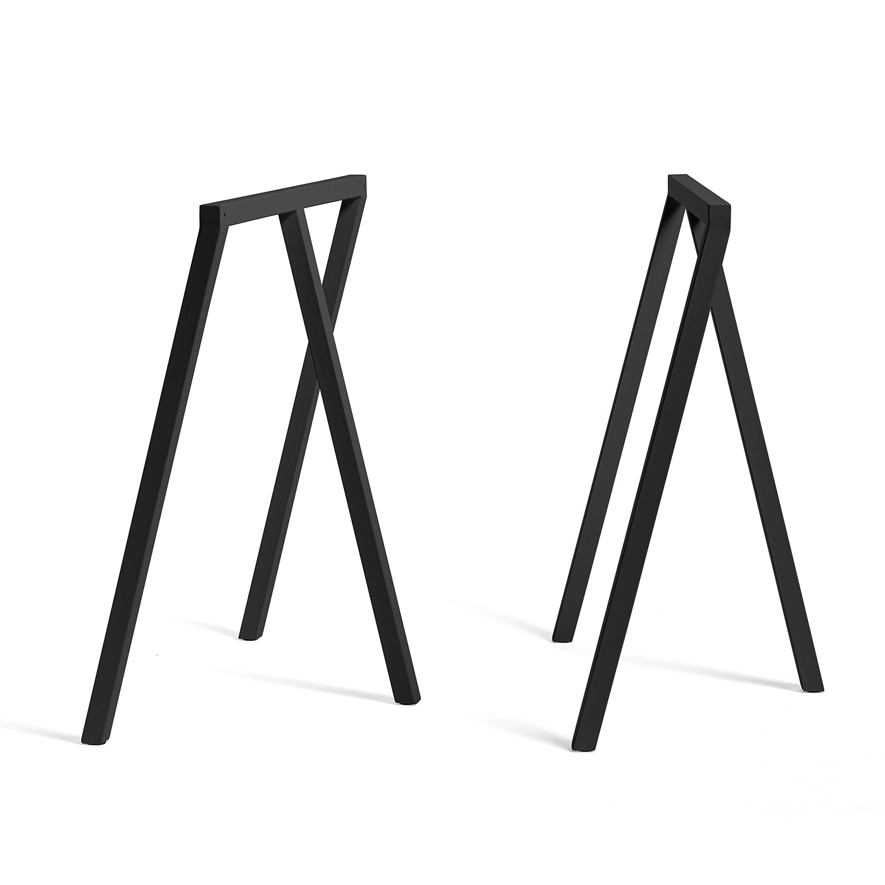 HAY - Loop Stand Frame Tischböcke | H 72 cm / schwarz