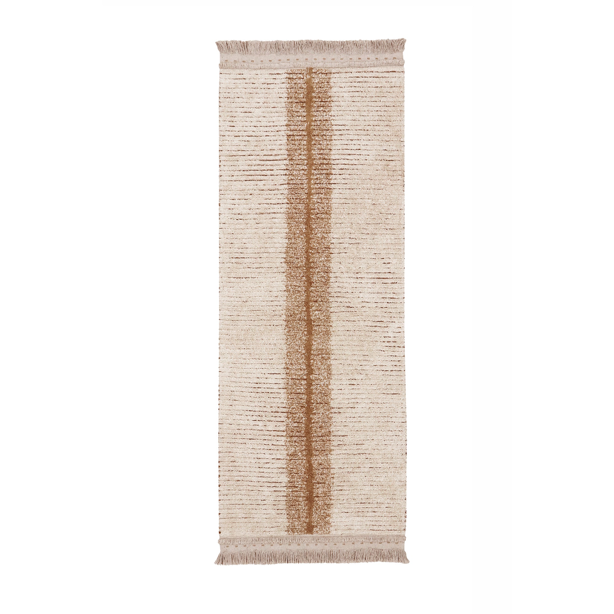Lorena Canals - Duetto Wendeteppich | 80 cm x 230 cm / toffee
