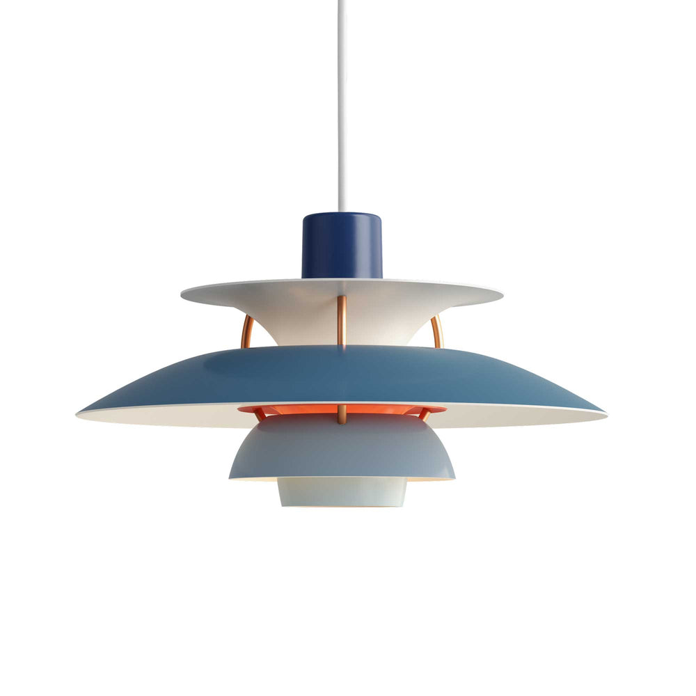 Louis Poulsen - PH 5 Mini Pendelleuchte | blau