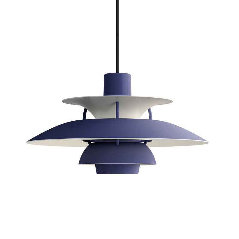 Louis Poulsen - PH 5 Mini Pendelleuchte | dusty indigo