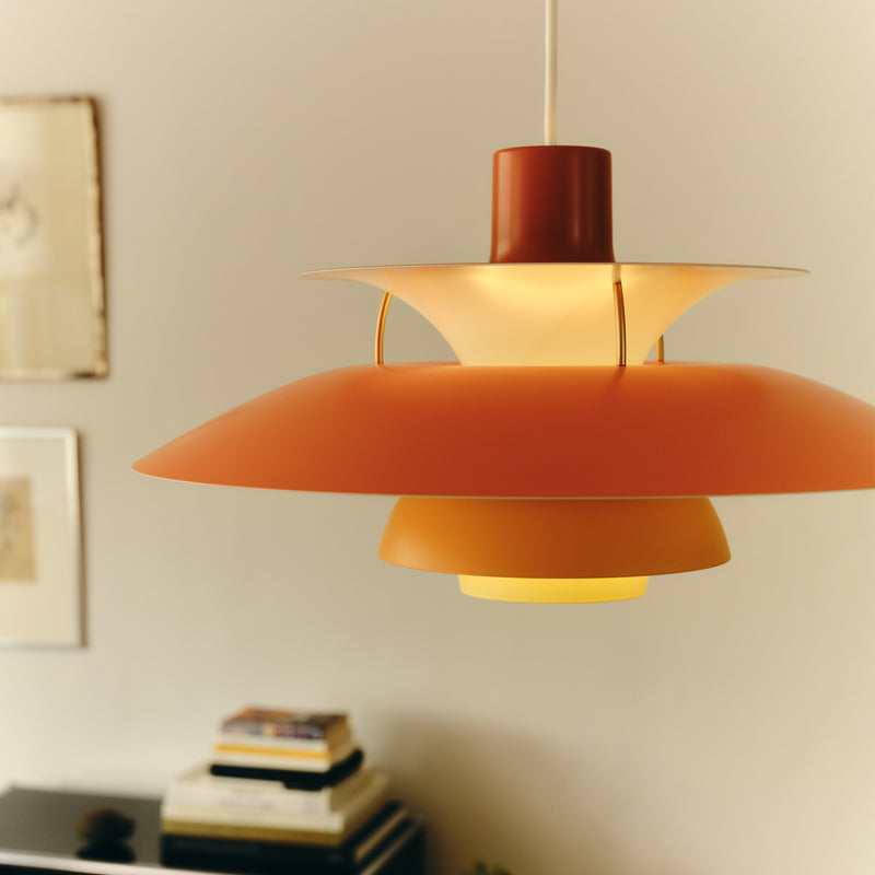 Louis Poulsen - PH 5 Pendelleuchte | orange