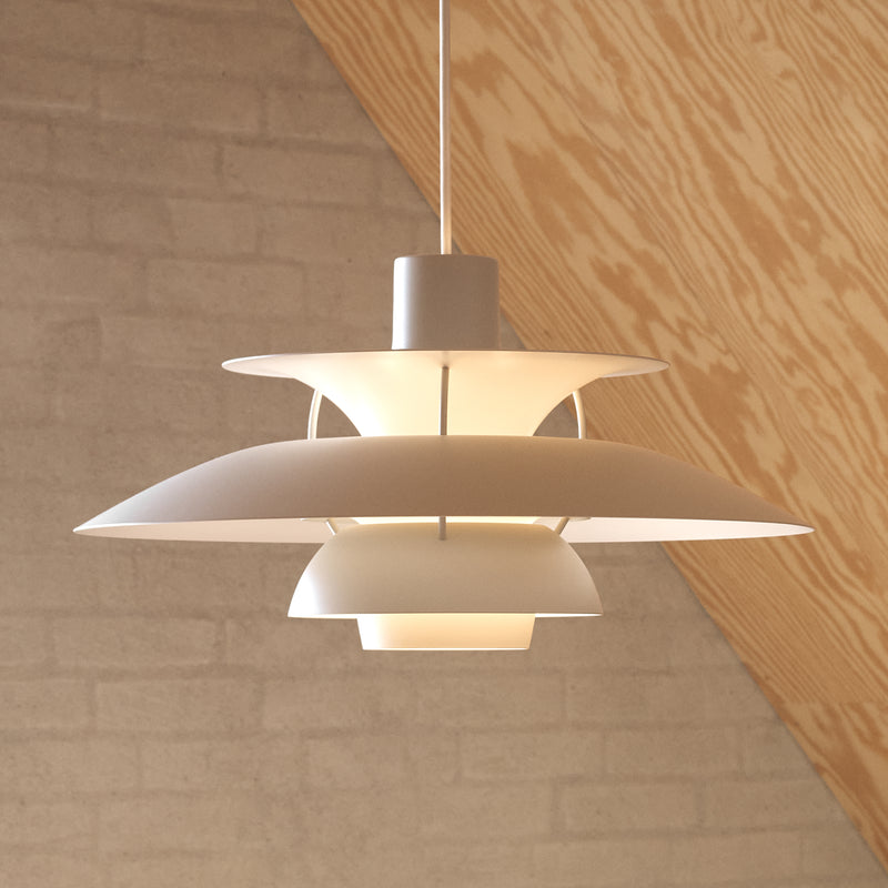 Louis Poulsen - PH 5 Pendelleuchte | pale pewter
