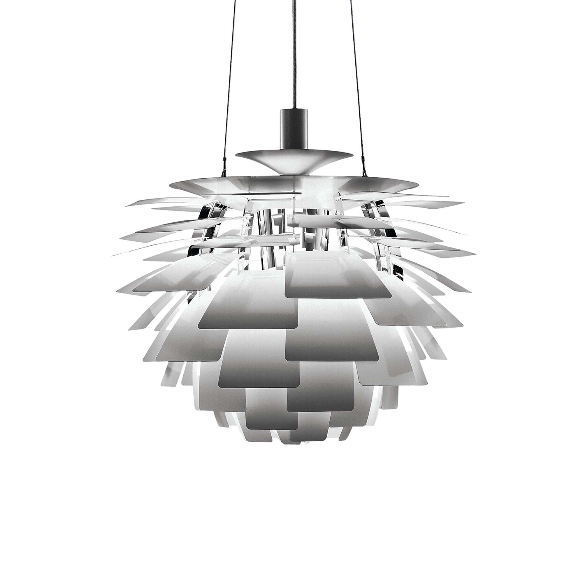 Louis Poulsen - PH Artichoke Pendelleuchte | Ø 60 cm / Edelstahl matt