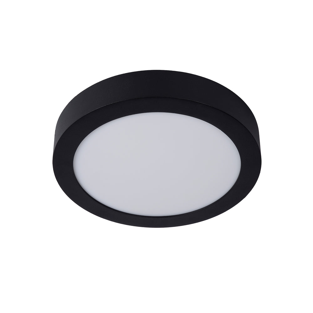 Lucide - Brice 30 LED Deckenleuchte Badezimmer | Ø 24 cm / schwarz