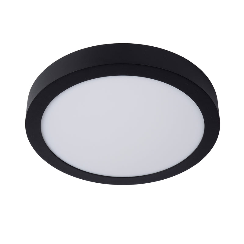 Lucide - Brice 30 LED Deckenleuchte Badezimmer | Ø 30 cm / schwarz