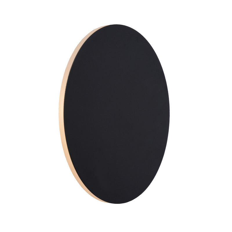 Lucide - Eklyps 15 LED Wandleuchte | Ø 25 cm / schwarz
