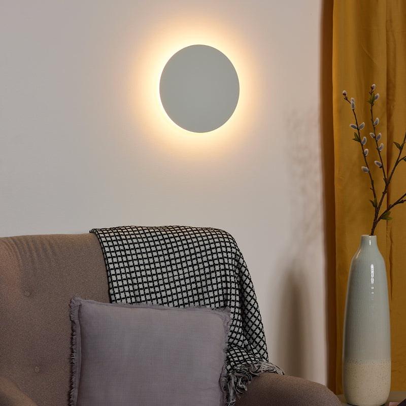 Lucide - Eklyps 15 LED Wandleuchte | Ø 25 cm / weiß