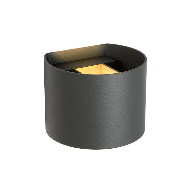 Lucide - XIO Wandleuchte LED, G9 - 1x4W, viereckig | rond / Grau
