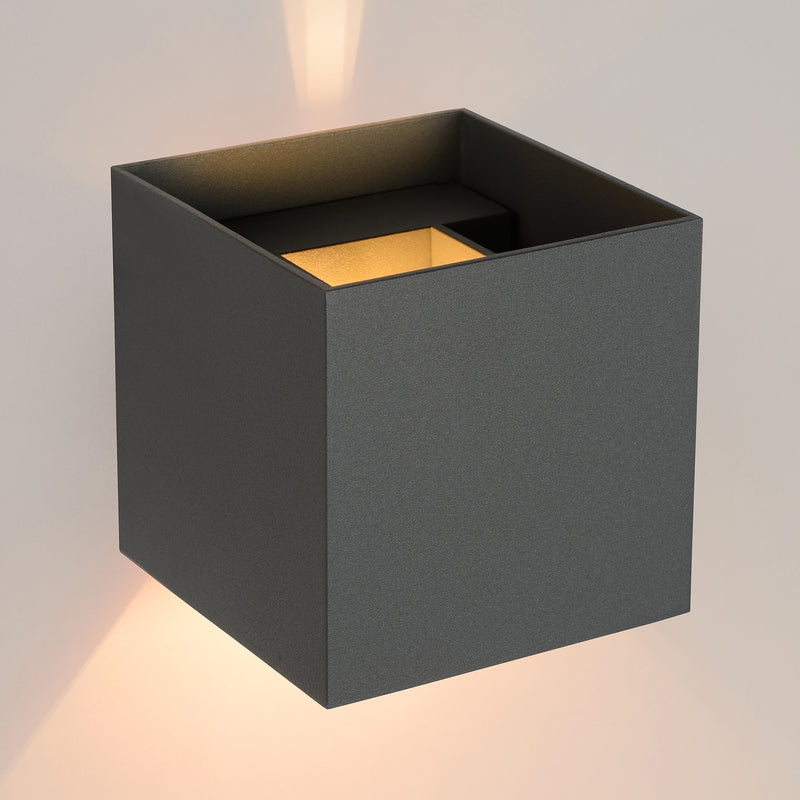 Lucide - XIO Wandleuchte LED, G9 - 1x4W, viereckig | vierkant / Grau