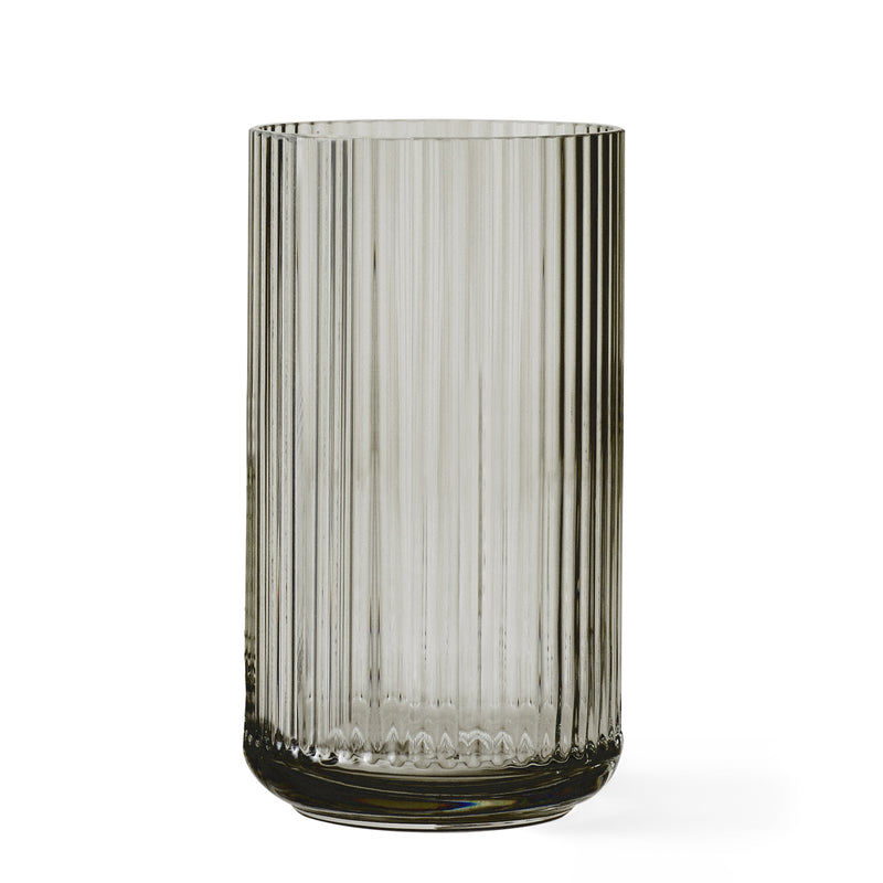 Lyngby Porcelæn - Glasvase H 31 cm | smoke