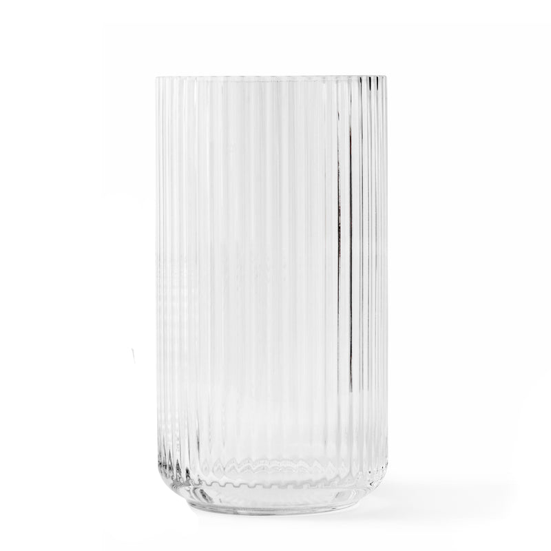 Lyngby Porcelæn - Glasvase H 31 cm | transparent