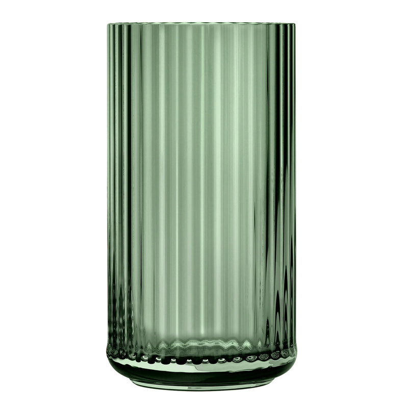Lyngby Porcelæn - Glasvase H 38 cm | grün