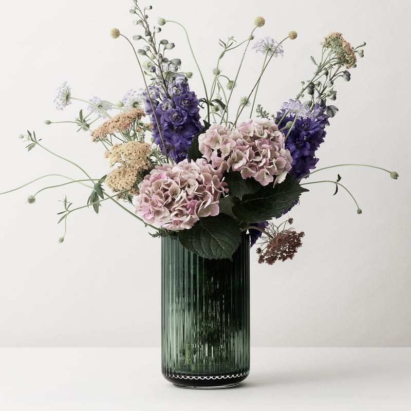 Lyngby Porcelæn - Glasvase H 20 cm
