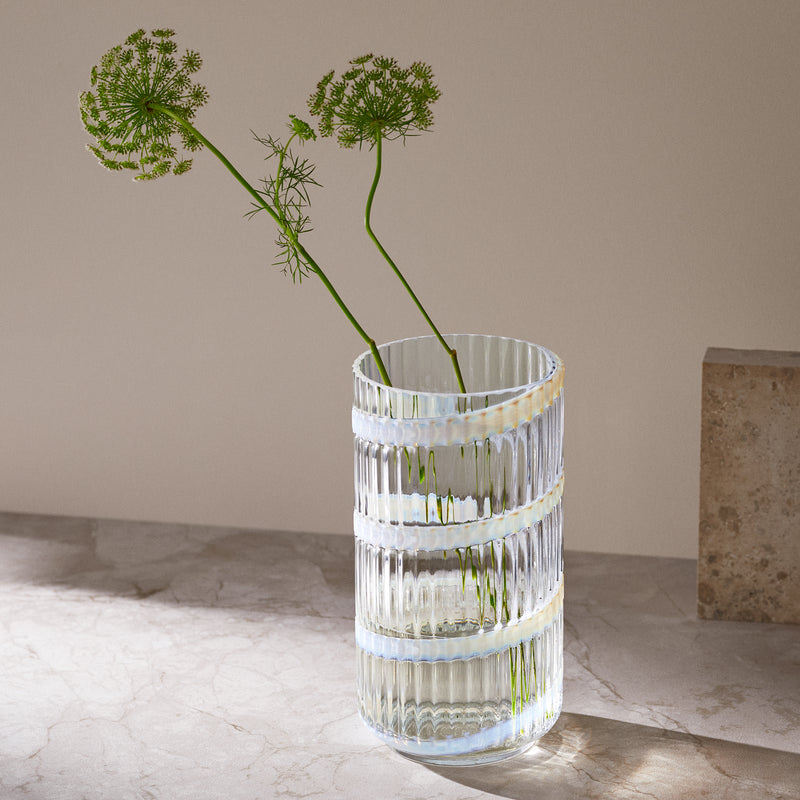 Lyngby Porcelæn - Glasvase H 31 cm