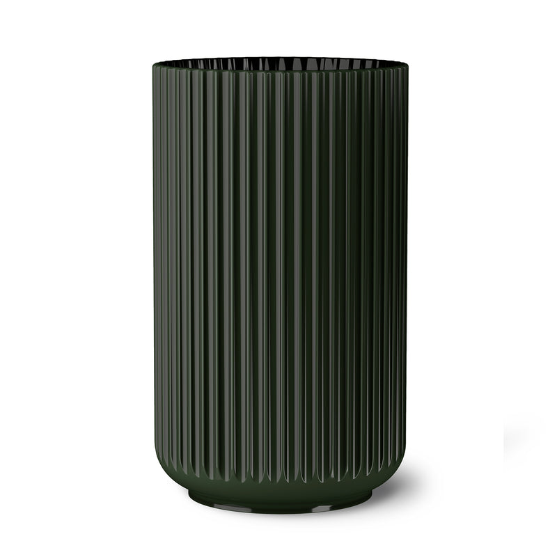 Lyngby Porcelæn - Lyngbyvase (bunt) | H 31 cm / dark green