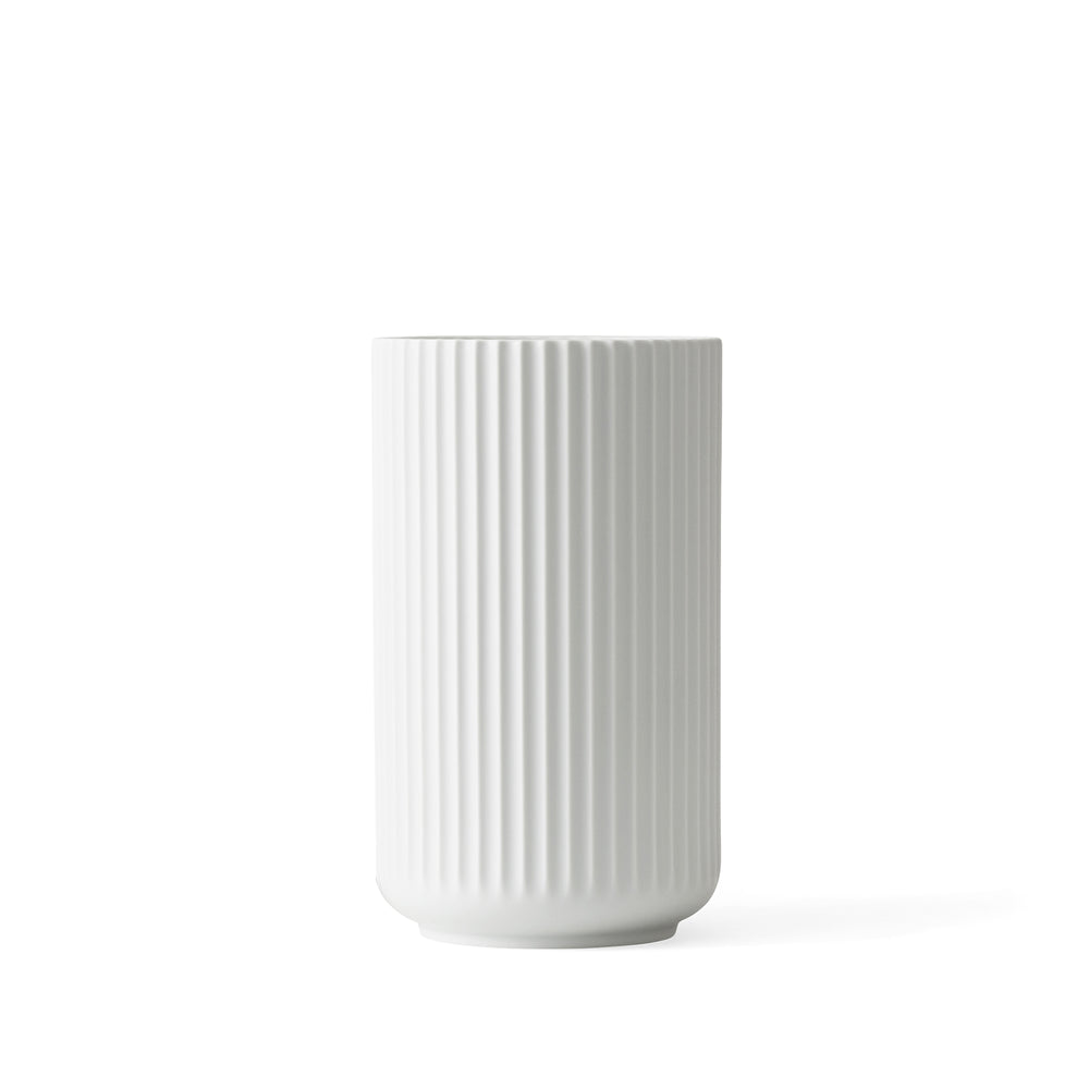 Lyngby Porcelæn - Lyngbyvase (bunt) | H 12 cm / weiß