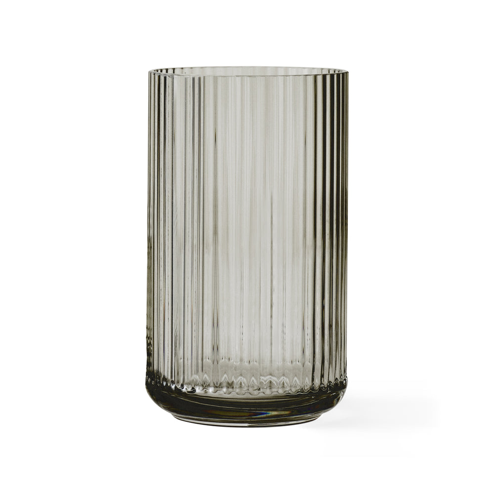 Lyngby Porcelæn - Glasvase H 25 cm | smoke