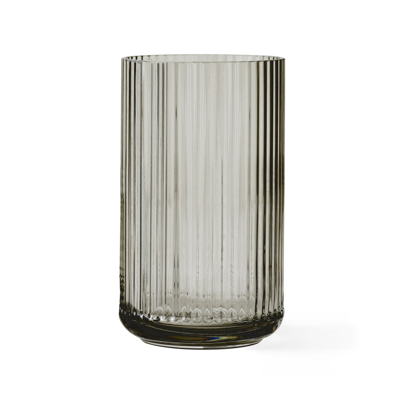 Lyngby Porcelæn - Glasvase H 25 cm | smoke