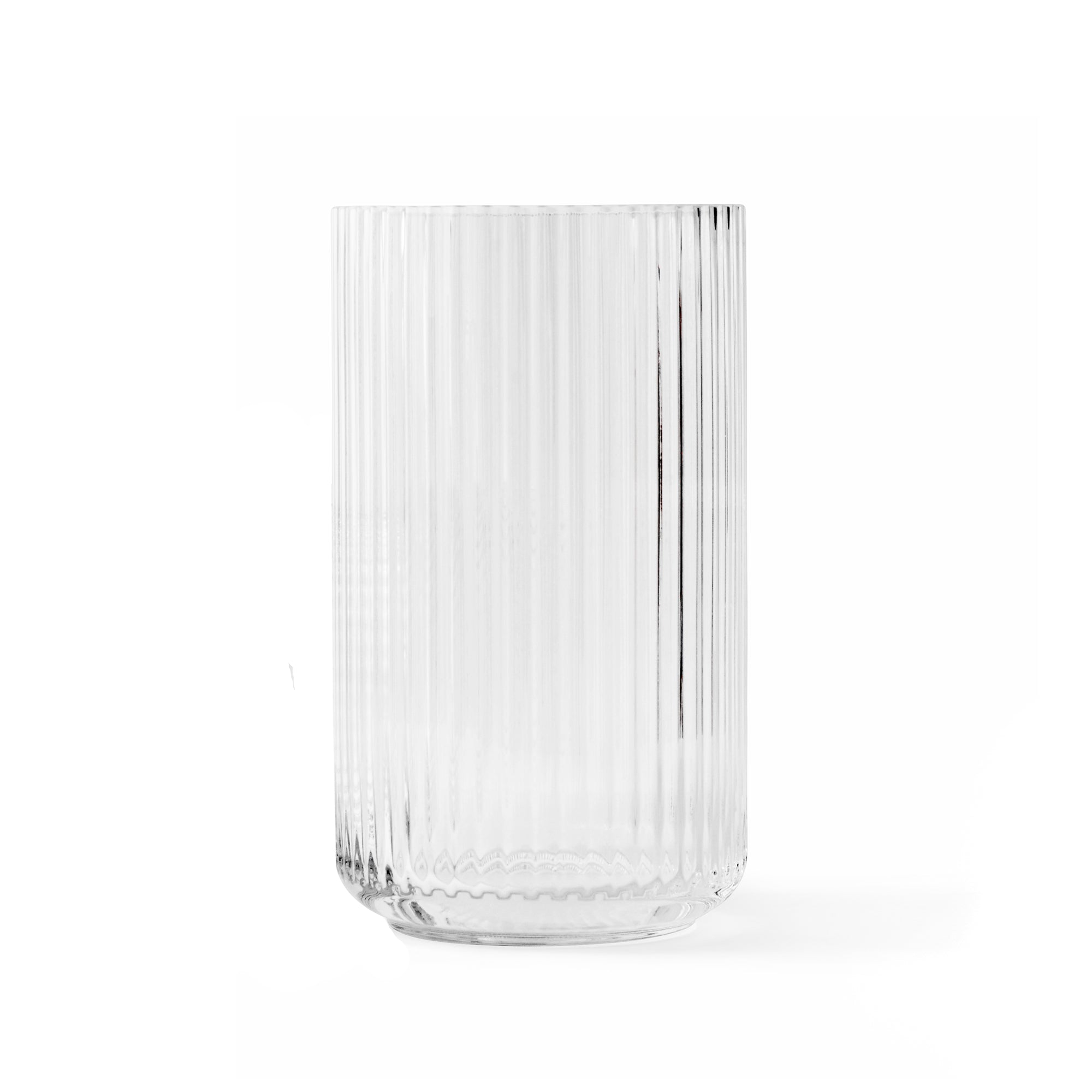 Lyngby Porcelæn - Glasvase H 20 cm | transparent