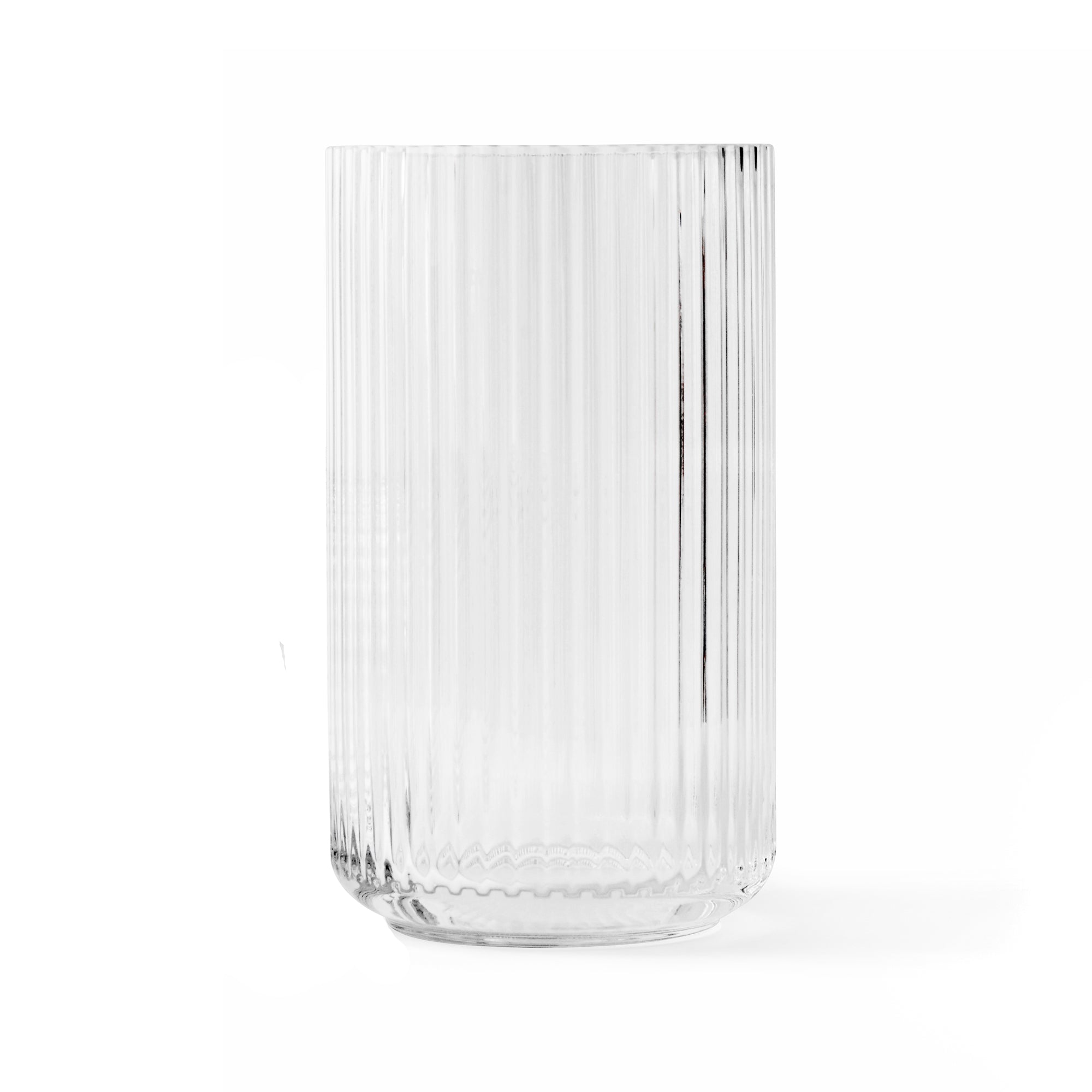 Lyngby Porcelæn - Glasvase H 25 cm | transparent