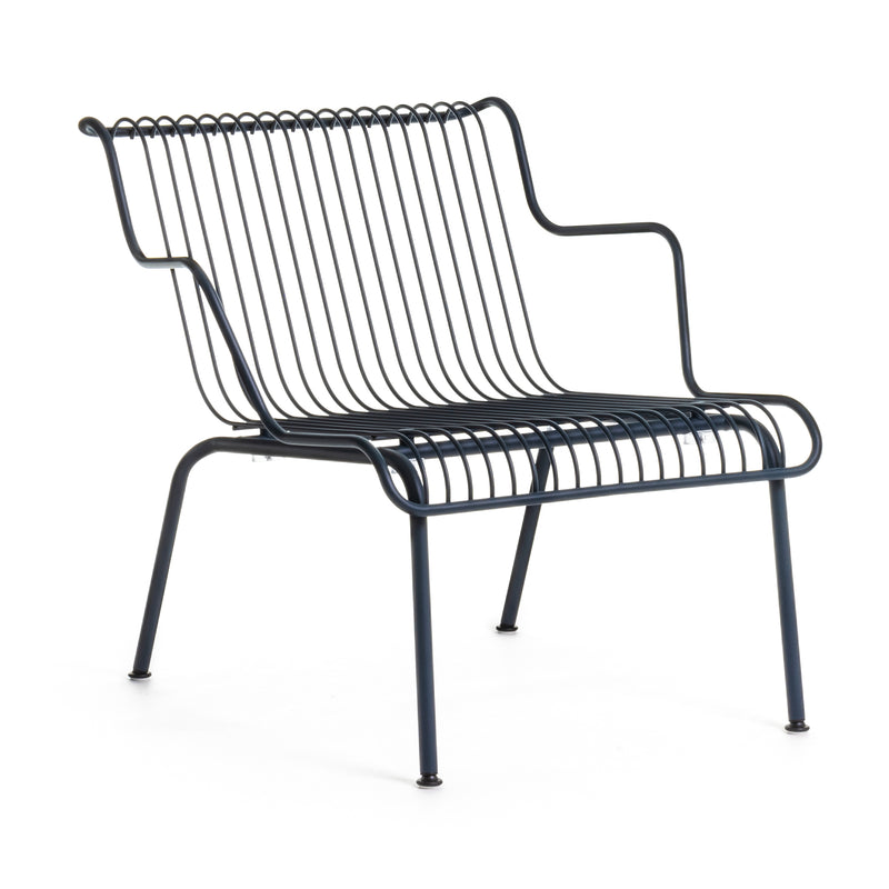 Magis - South Lounge Gartenarmlehnstuhl | night blue