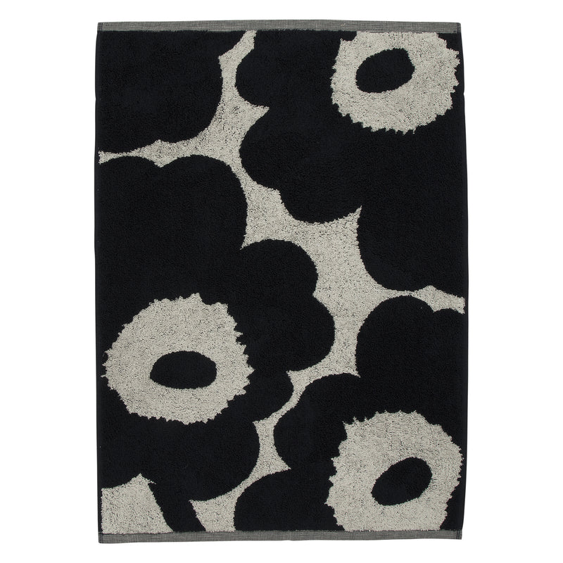 Marimekko - Unikko Handtuch | baumwollweiß/dunkelblau