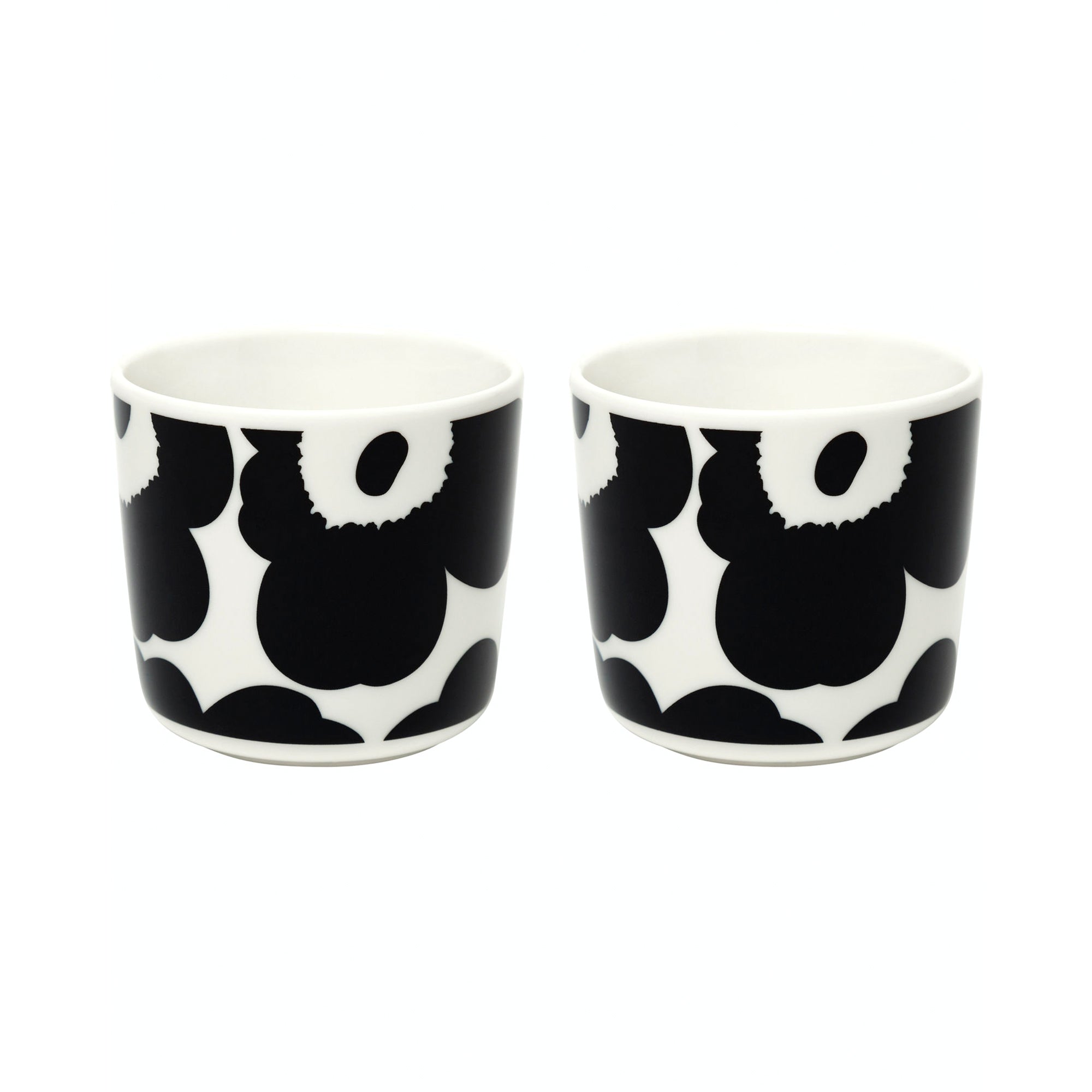 Marimekko - Oiva Unikko Becher | schwarz/weiß