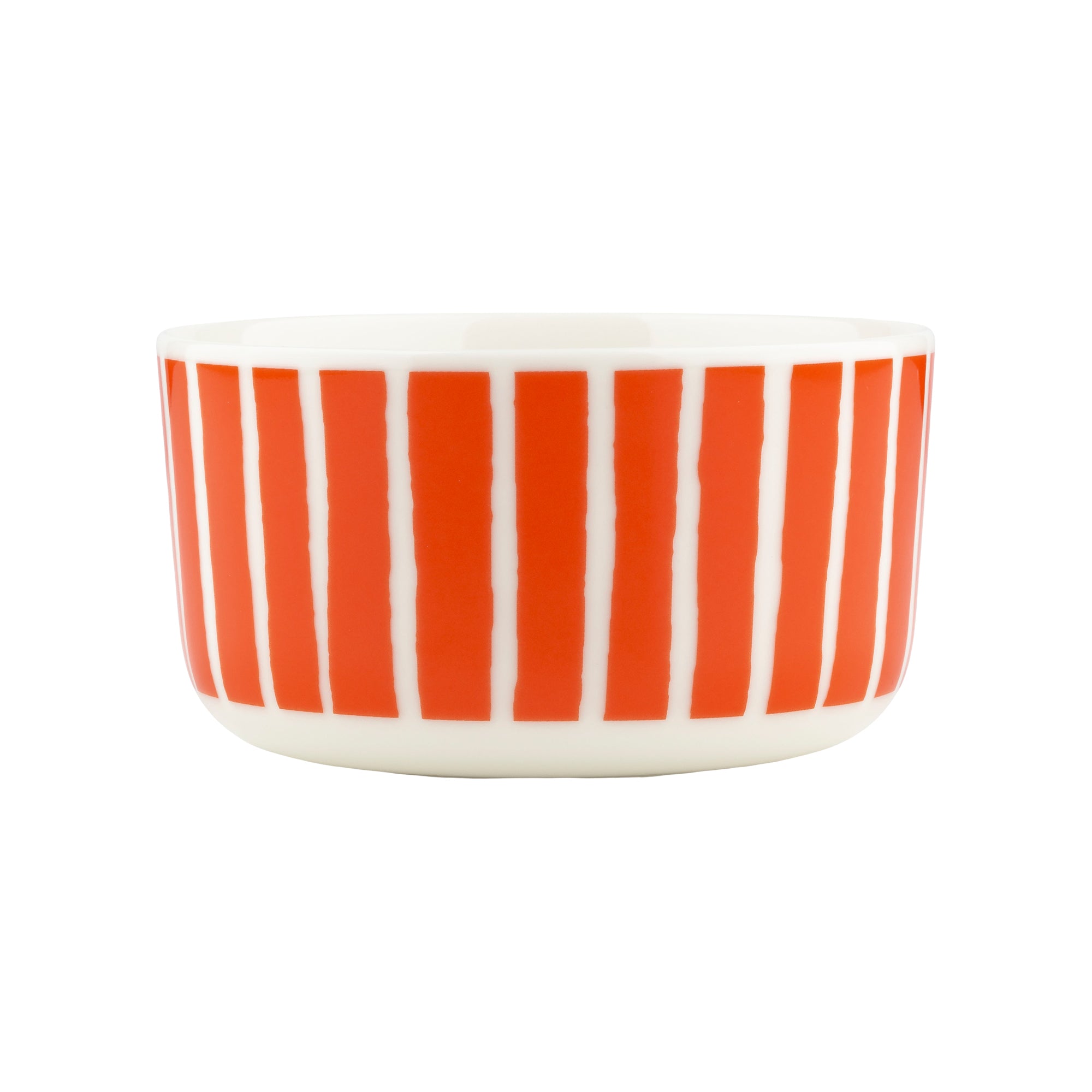 Marimekko - Oiva Piccolo Schale | weiß/orange