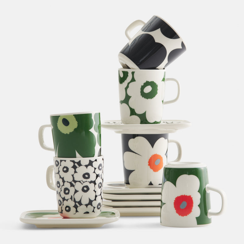 Marimekko - Oiva Pikkuinen Unikko Becher mit Henkel