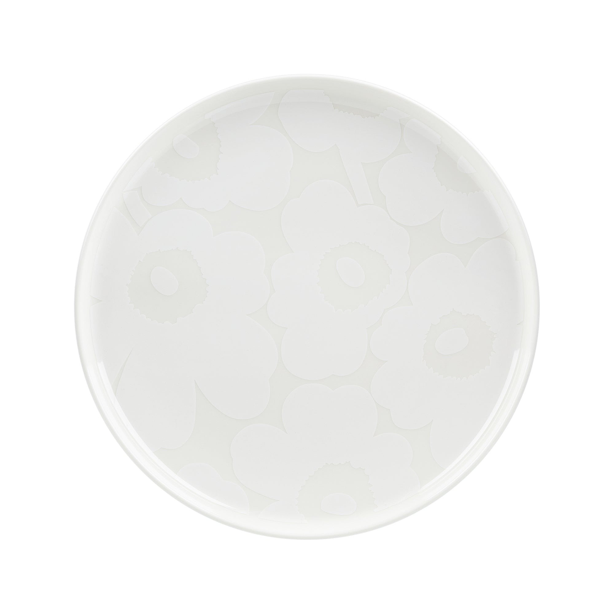 Marimekko - Oiva Unikko Teller Ø 25 cm | weiß