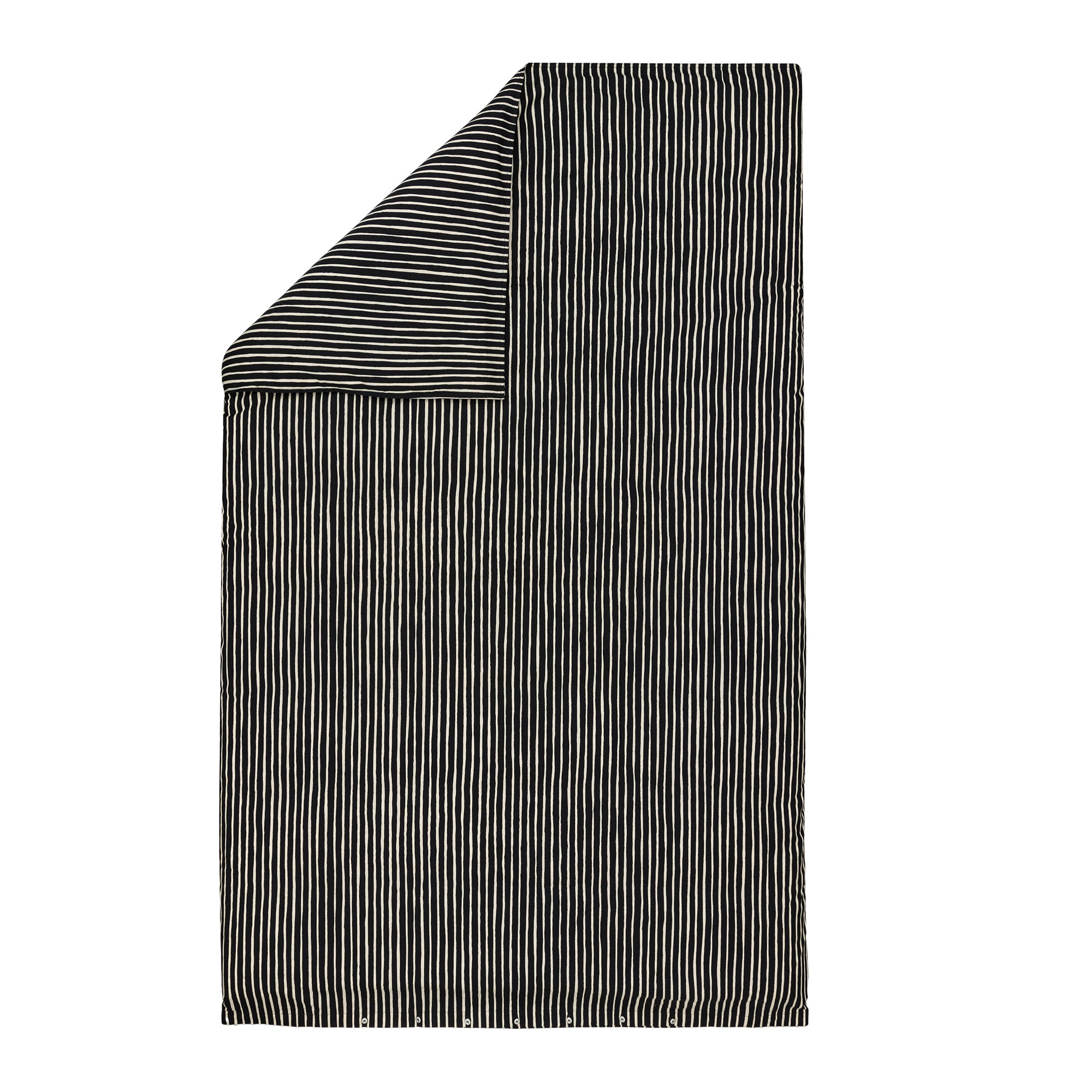 Marimekko - Piccolo Deckenbezug | 150 x 200 cm / schwarz/off-white