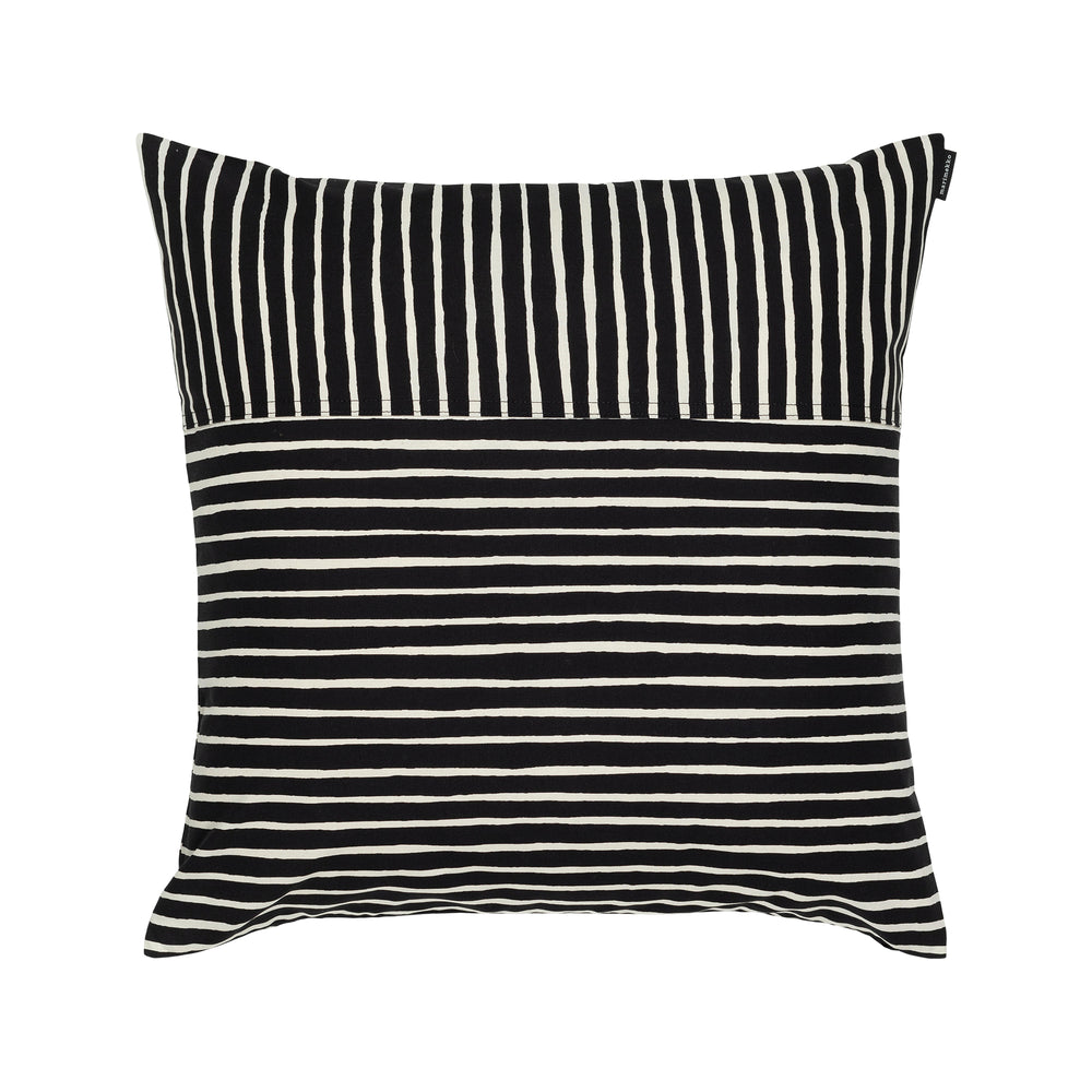 Marimekko - Piccolo Kissenhülle | 50 x 50 cm / schwarz/cotton