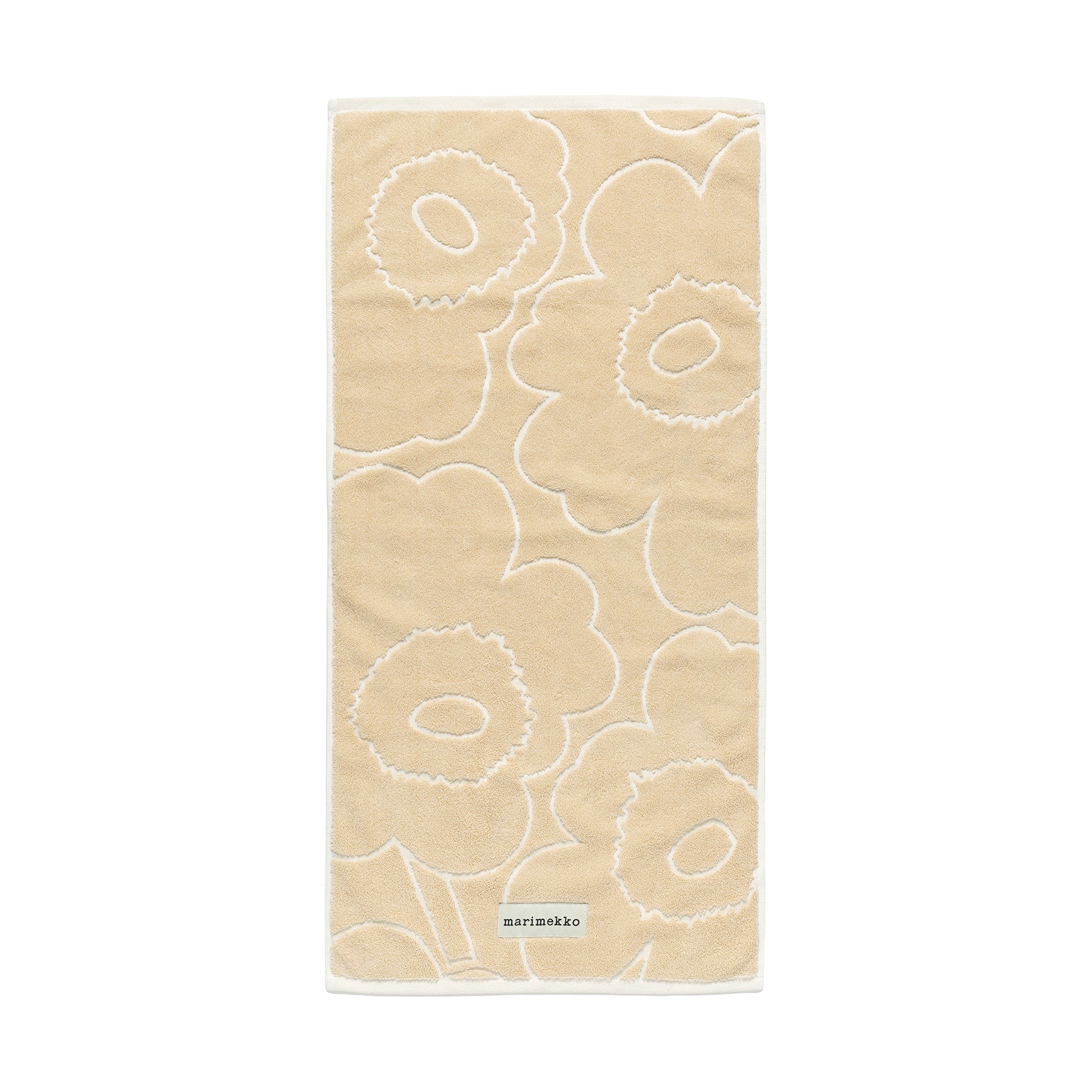 Marimekko - Piirto Unikko Handtuch | straw/off-white