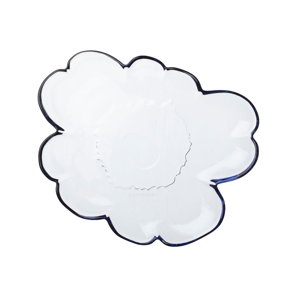Marimekko - Unikko Glasteller | 20 cm / lavendel
