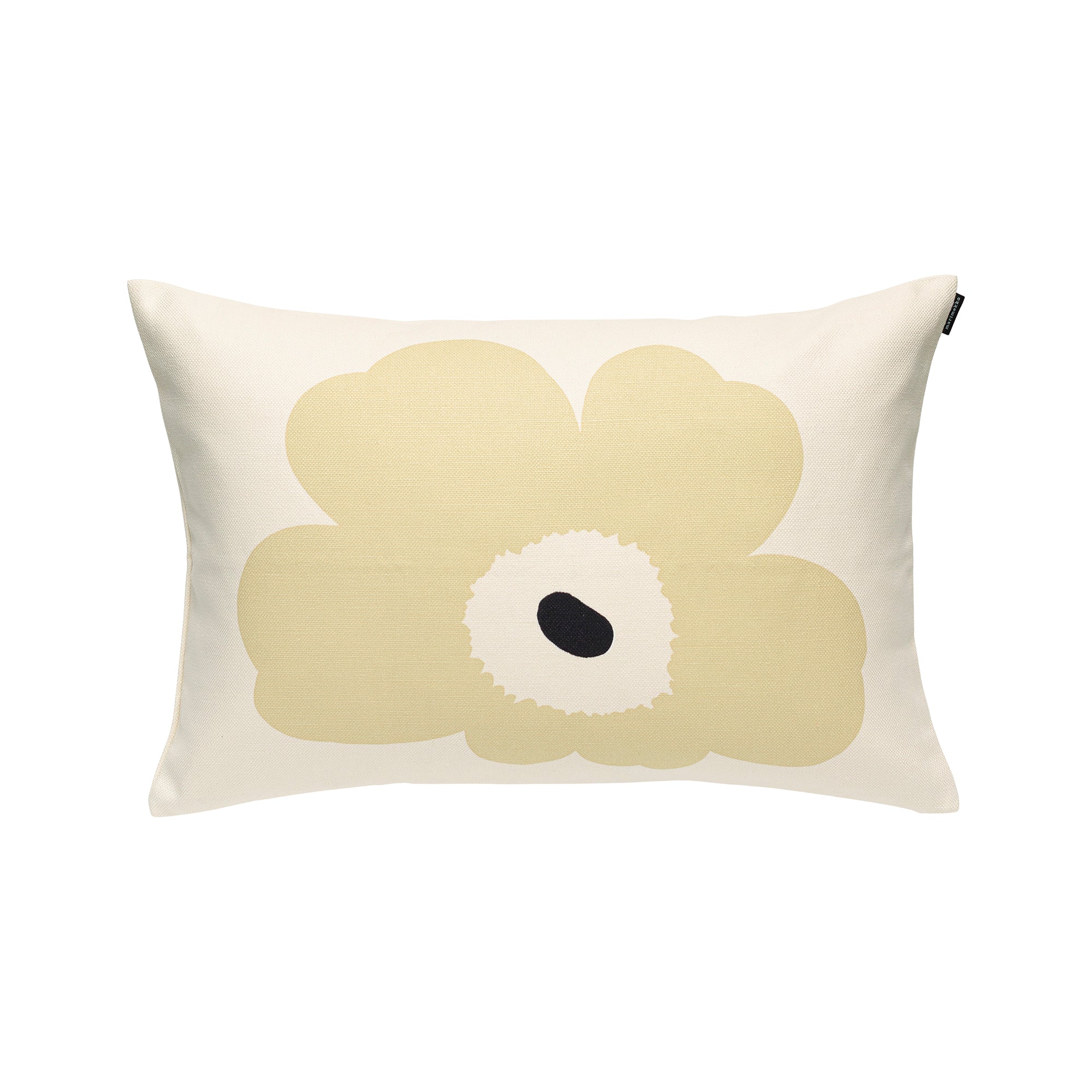 Marimekko - Unikko Kissenbezug | 40 x 60 cm / weiß/hellbraun