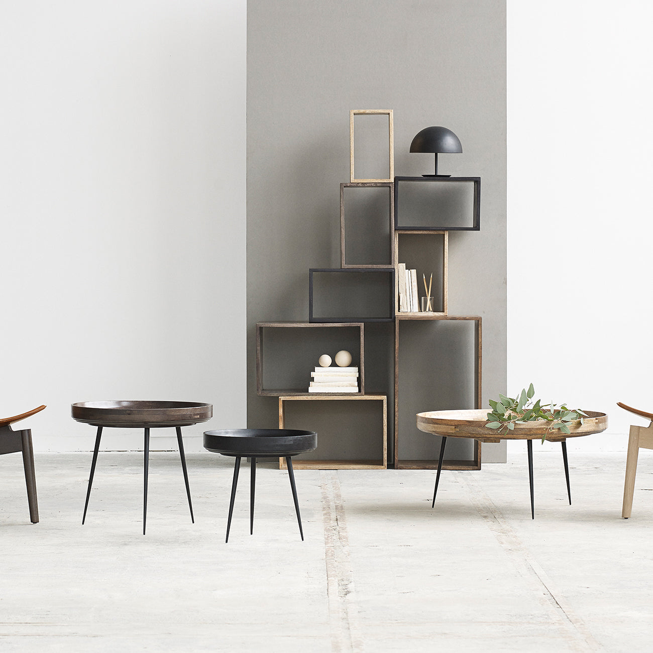 Mater - Bowl Table | small / schwarz