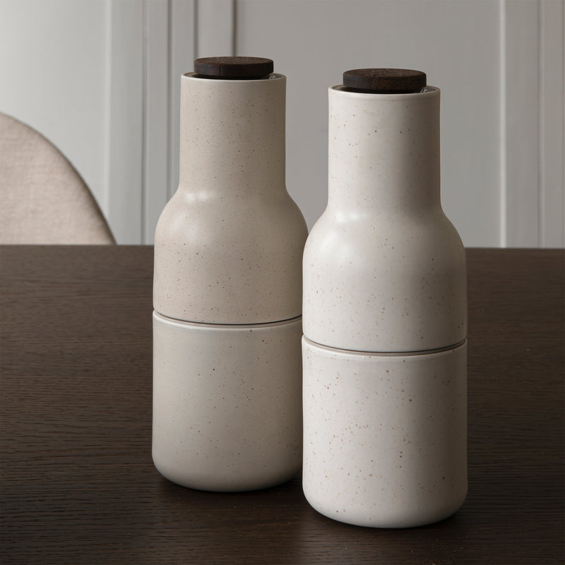 Audo - Bottle Grinder Salz- und Pfeffermühle | Walnuss / ceramic