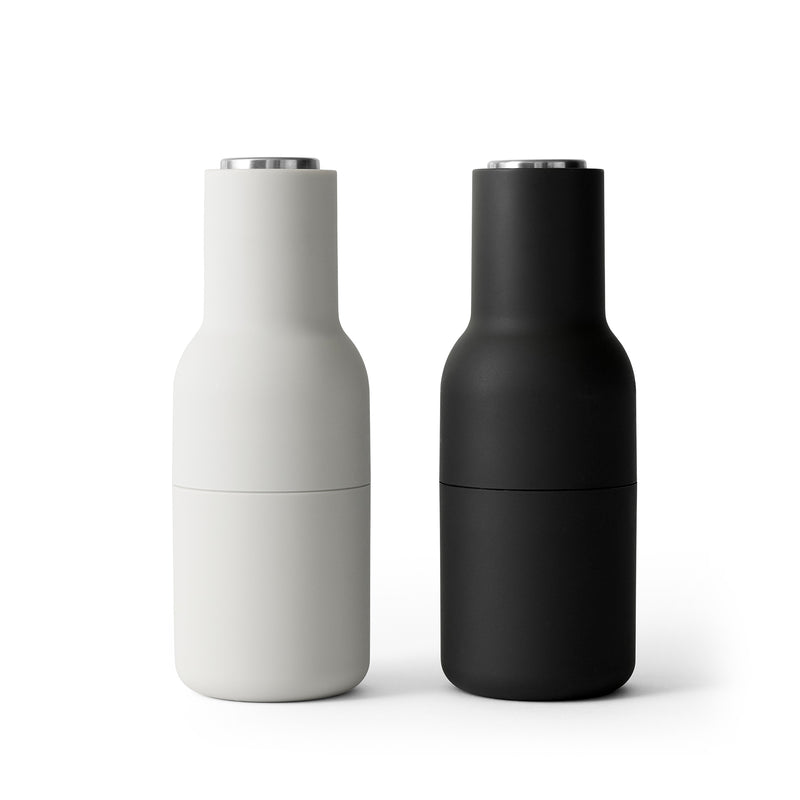 Audo - Bottle Grinder Salz- und Pfeffermühle | Edestahl / ash/carbon